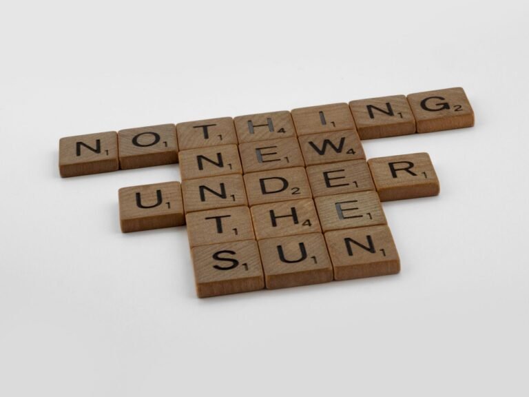 What Does It Mean That There Is Nothing New Under the Sun?