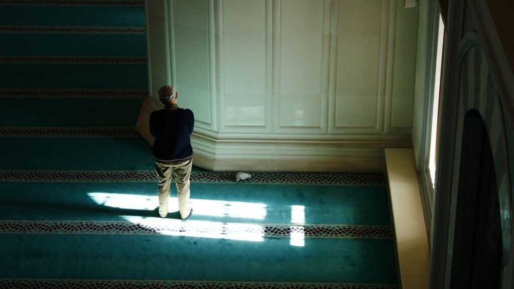 A peaceful setting invites prayer and reflection amidst life's challenges